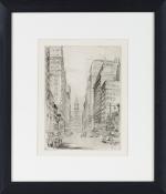 Geissler, Philadelphia in 1928 on South Broad Street looking towards City Hall