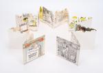 Small Collection / Small Archive of two very rich and personal, handwritten &amp; signed letters on cards by Sendak, together with a wonderful collection of fourteen (14) loose gicleé prints