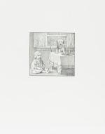 Small Collection / Small Archive of two very rich and personal, handwritten &amp; signed letters on cards by Sendak, together with a wonderful collection of fourteen (14) loose gicleé prints
