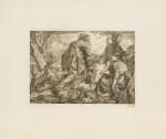 Johannes Josephus Aarts, “Bedelaar” [″Bettler” / “Beggar”] – Original signed Lithograph