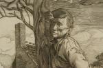 Johannes Josephus Aarts, “Bedelaar” [″Bettler” / “Beggar”] – Original signed Lithograph