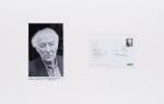 Original John Minihan-photograph of Seamus Heaney at his 70th birthday in his home in Dublin, in the year 2009