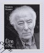 Original John Minihan-photograph of Seamus Heaney at his 70th birthday in his home in Dublin, in the year 2009