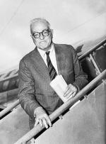 Thornton Wilder, The Ides of March plus an Original Photograph of Thornton Wilder during his visit to Frankfurt in 1957