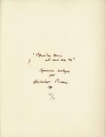 Frédéric Pierre - "Meme les Dieux ont ami de toi" [With five (5) original and signed erotic, colour-engravings].