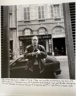 Books and Extra-Large [XXL] signed vintage photographs from John Minihan’s personal library and collection