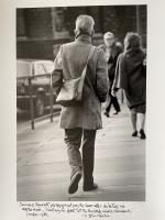 John Minihan - "Samuel Beckett, photographed from the back after directing his Masterpiece 'Waiting for Godot' at The Riverside Studios, Hammersmith"